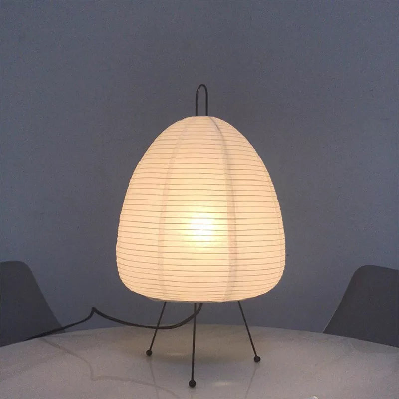 Rice Paper Lantern Led Table Lamp