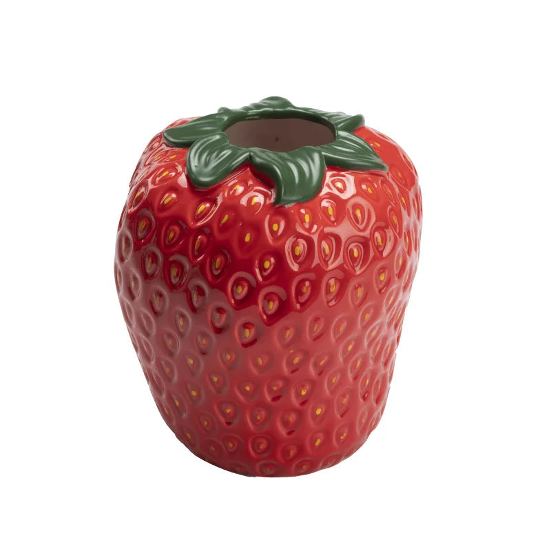 Strawberry Vase Ceramic Vase